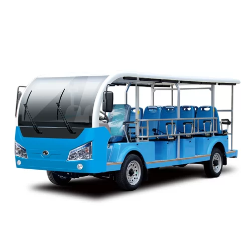 High Configuration Style Lithium Battery Electric Sightseeing Bus