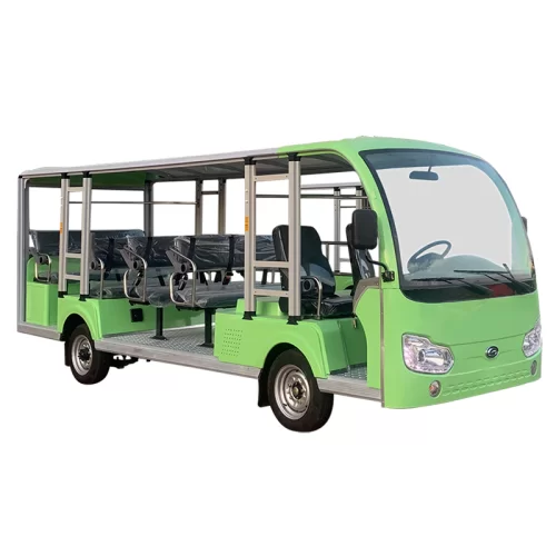 Comfortable Style 11-14 Passengers Gasoline Sightseeing Bus