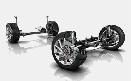 Gasoline Sightseeing Bus Suspension System