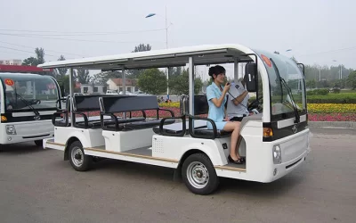 Gasoline Sightseeing Buses Project for China Xiangshan Film and Television City