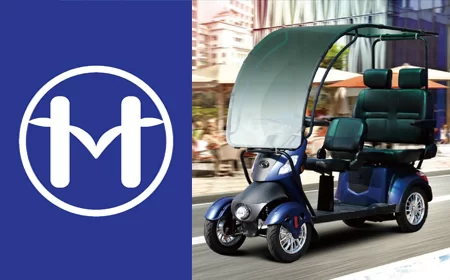 3 Seats Electric Leisure Mobility Scooter