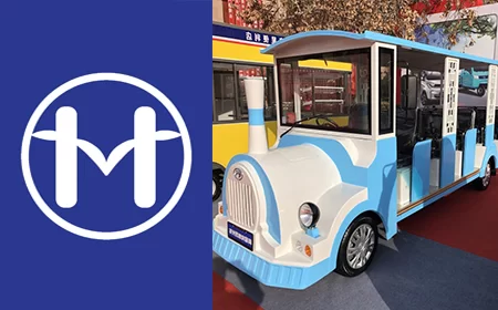 T 14-19 Seats Gasoline Trackless Tourist Train