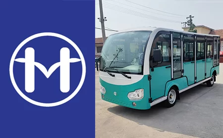 FDH 11-14 Seats Gasoline Sightseeing Bus