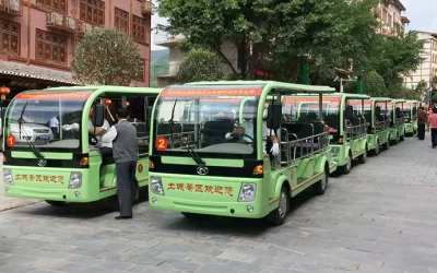 Electric Sightseeing Buses Project for Tucheng Ancient Town Scenic Area