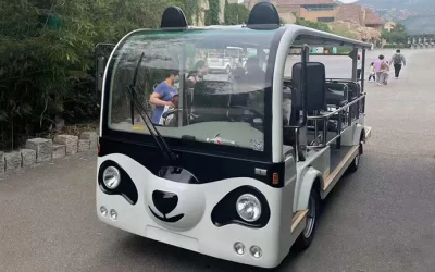 Gasoline Sightseeing Buses Project for Qingdao Wildlife Park